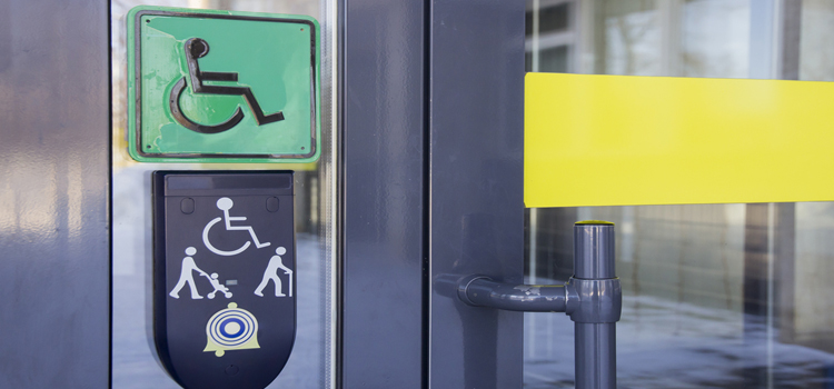 automatic handicap door opener in San Martin