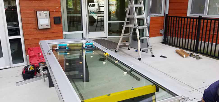 storefront door glass replacement San Martin